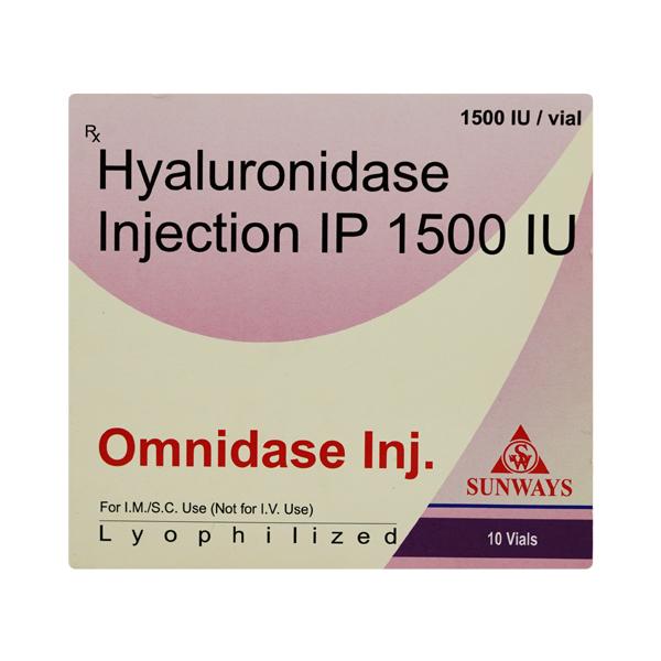 Omnidase 1500IU Injection 1'S