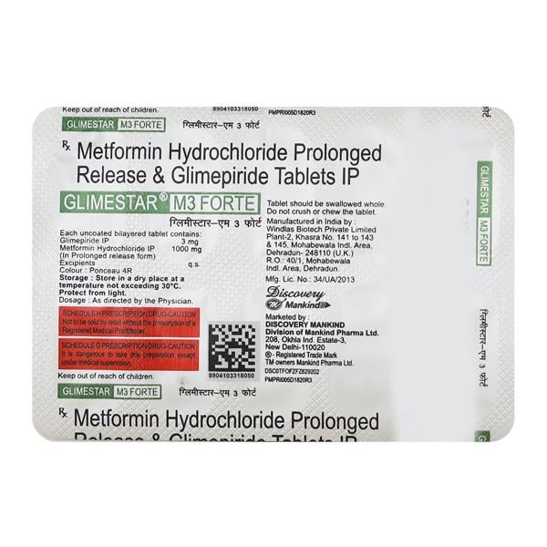 Glimestar M3 Forte Tablet 10'S