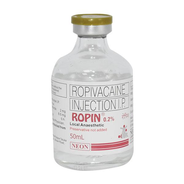 ROPIN 0.20% INJECTION 50ML