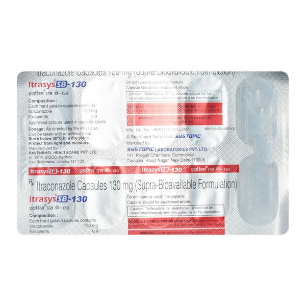 ITRASYS SB 130 Capsule 10's