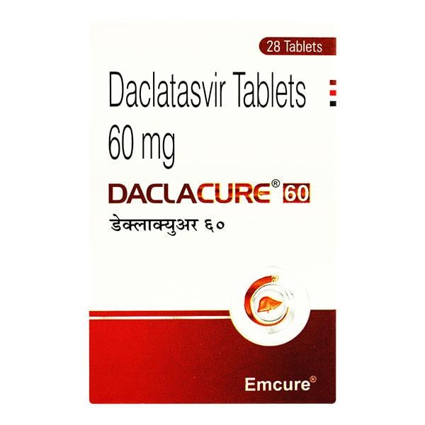 Daclacure 60mg Tablet 28'S