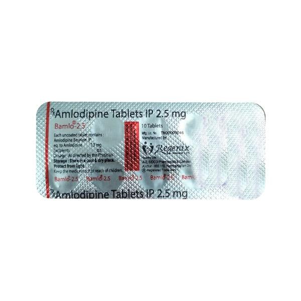 Bamlo 2.5mg Tablet 10'S