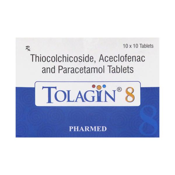 Tolagin 8mg Tablet 10'S