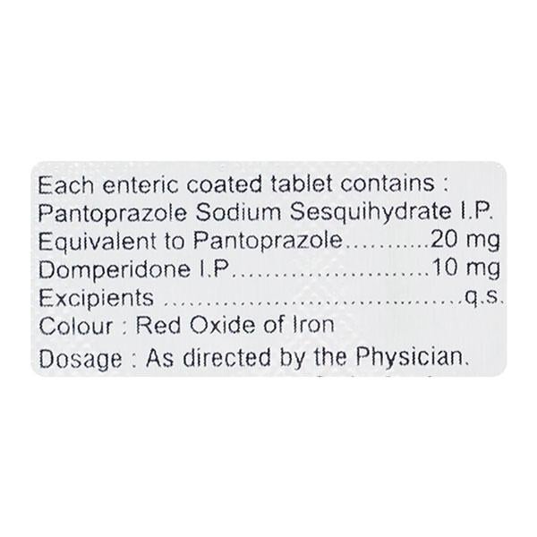 PANTEK D Tablet 10's