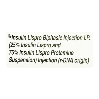 Eglucent Mix 25 100IU Cartridge 3ml