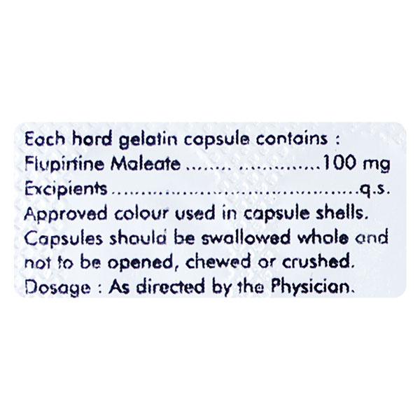 FLUPRIDE 100mg Capsule 10's
