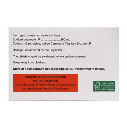 Epilex 200mg Tablet 15'S