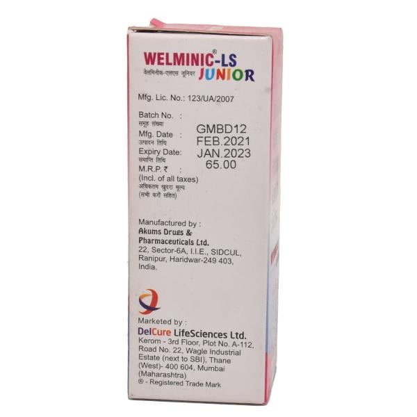 WELMINIC LS JUNIOR Expectorant 60ml