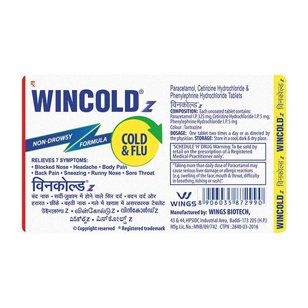 WINCOLD Z Tablet 10's