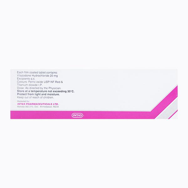 Vilazine 20mg Tablet 10'S