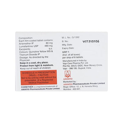 Combither Forte 80/480mg Tablet 6'S