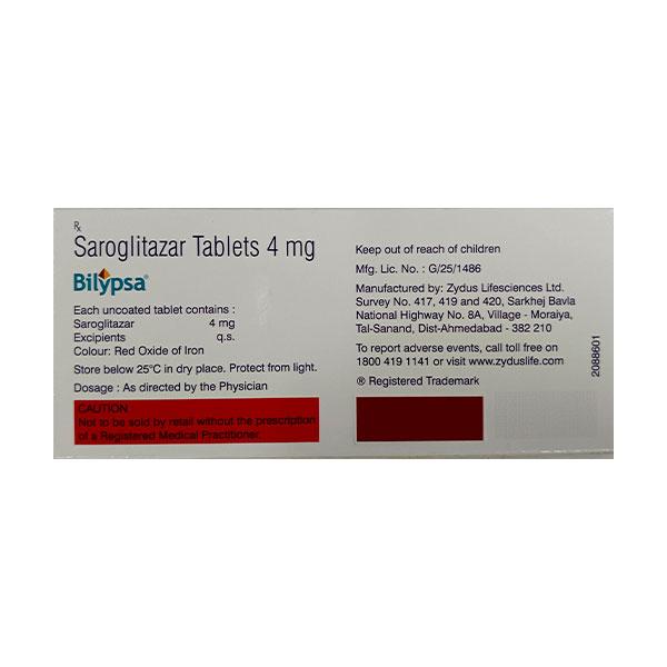 BILYPSA 4mg Tablet 10's