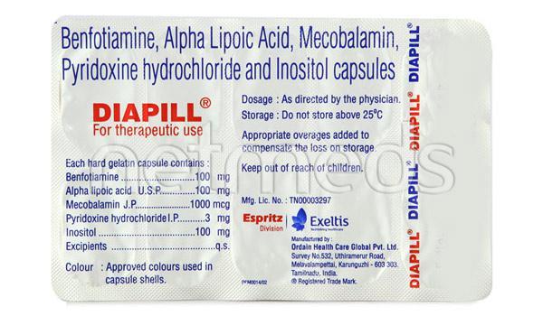 Diapill Capsule 10'S