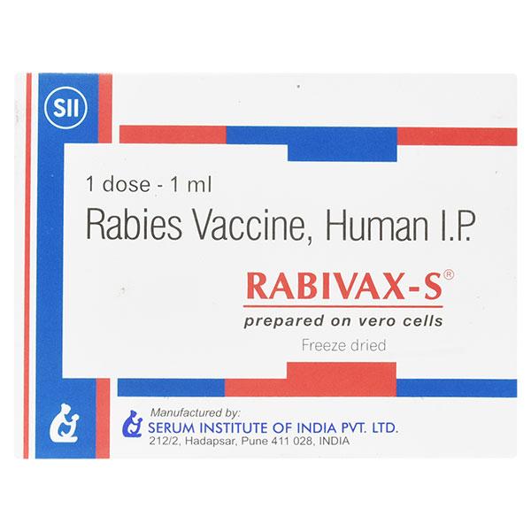 Rabivax S Vaccine 1ml
