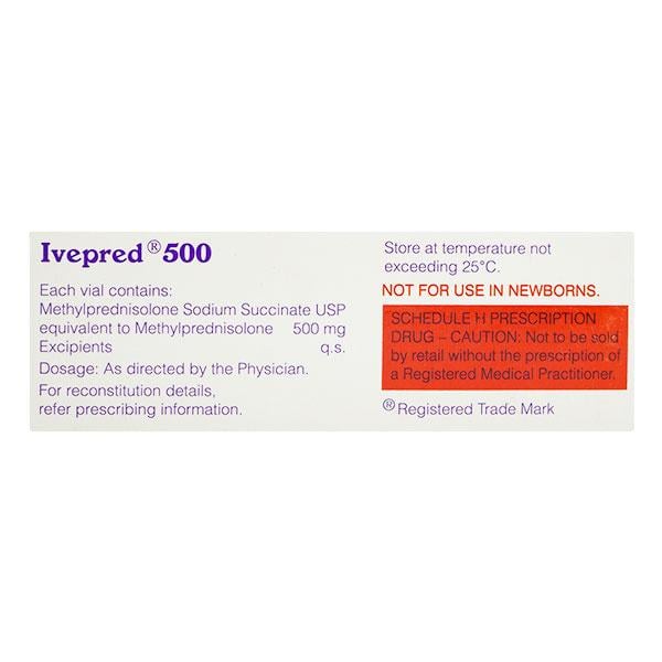 Ivepred 500mg Injection 1's