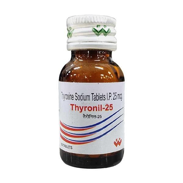 Thyronil 25Mcg Tablet 100'S