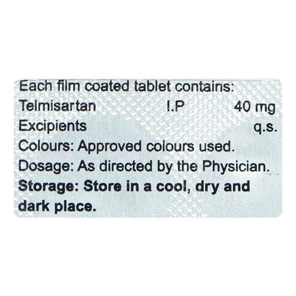 TELVO 40mg Tablet 10's