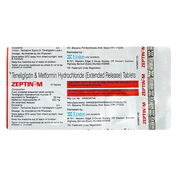 ZEPTIN M Tablet 10's
