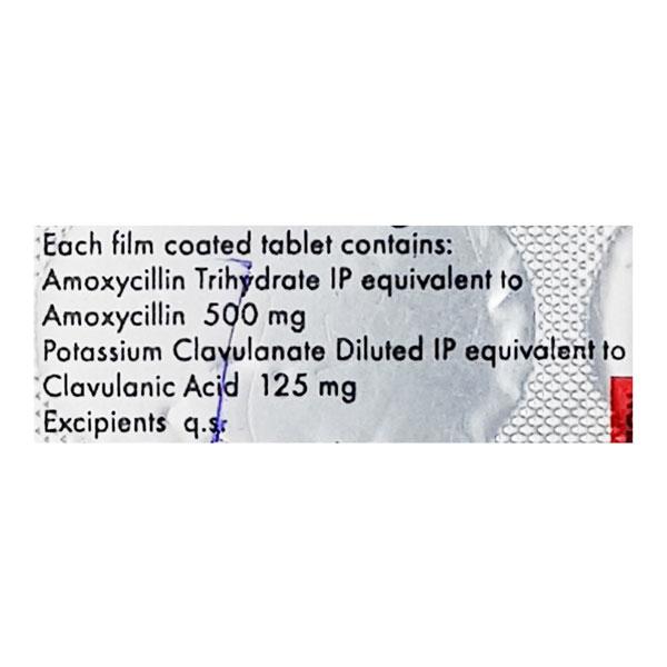 Curam 625mg Tablet 10'S