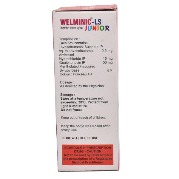 WELMINIC LS JUNIOR Expectorant 60ml