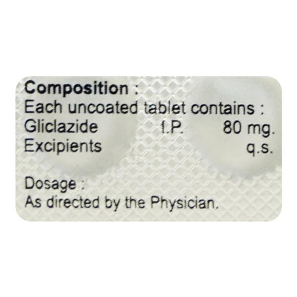 GLYTAS 80 Tablet 15's