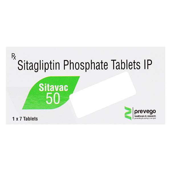 SITAVAC 50 Tablet 7's