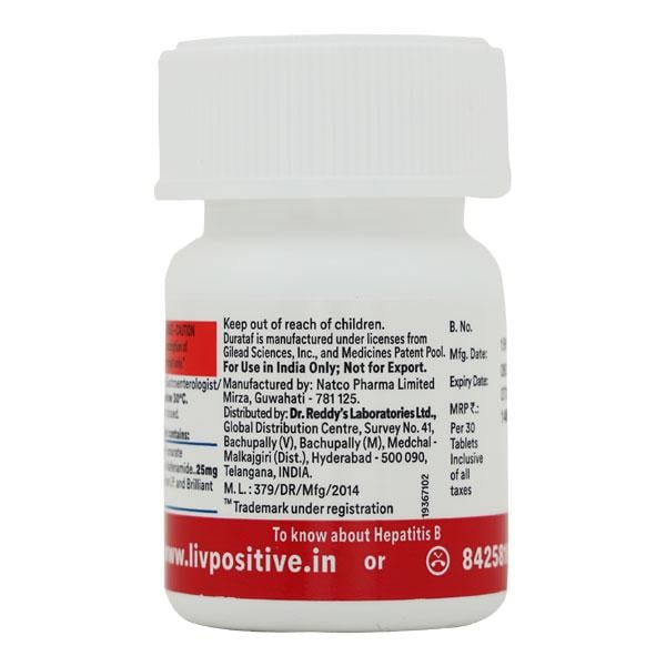 DURATAF 25mg Tablet 30's