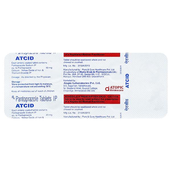 ATCID 40 Tablet 10's