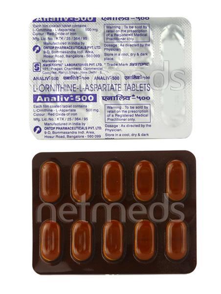 Analiv 500mg Tablet 10'S