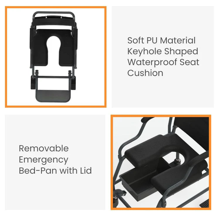 Frido 2000 Commode Wheelchair
