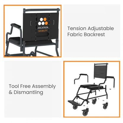 Frido 2000 Commode Wheelchair