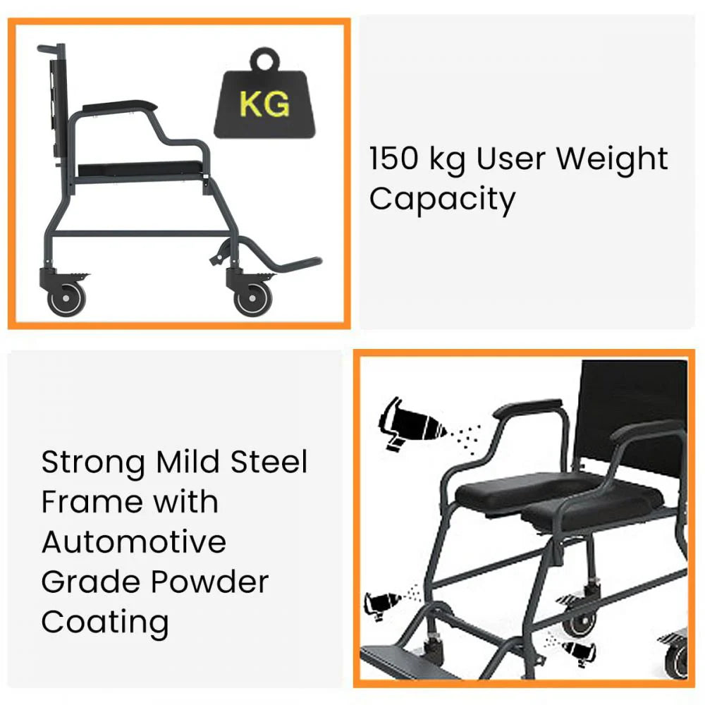 Frido 2000 Commode Wheelchair