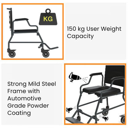 Frido 2000 Commode Wheelchair