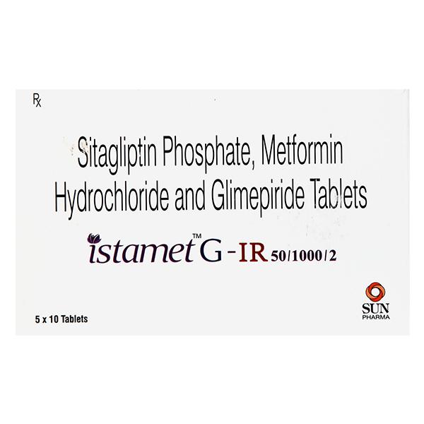 ISTAMET G IR 50/1000/2 Tablet 10's