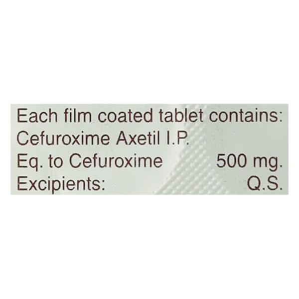Ocef 500mg Tablet 10'S