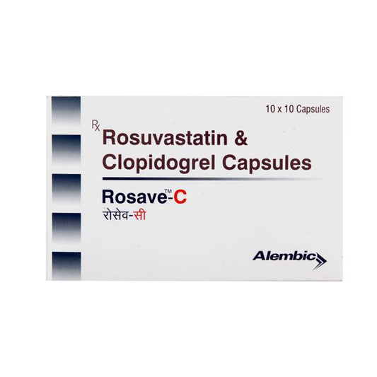 Rosave C 10/75mg Capsule 10'S
