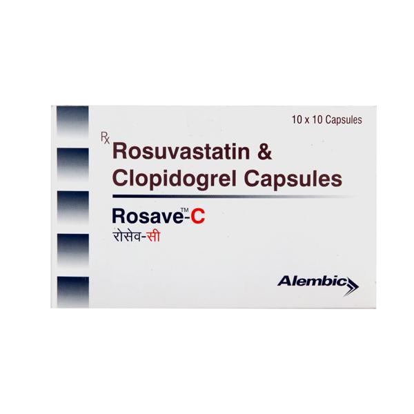 Rosave C 10/75mg Capsule 10'S