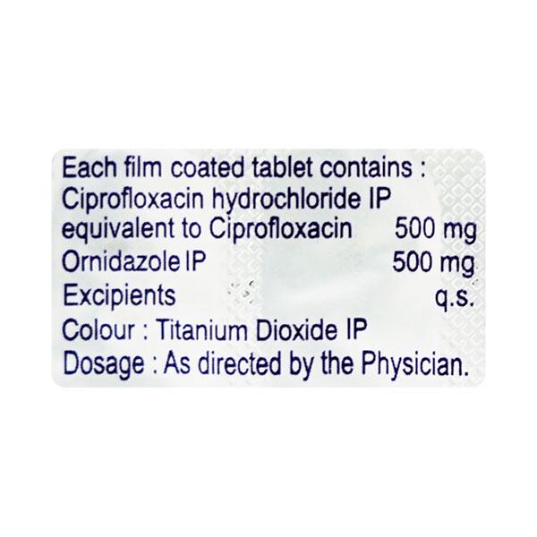 Cifran OZ Tablet 10'S