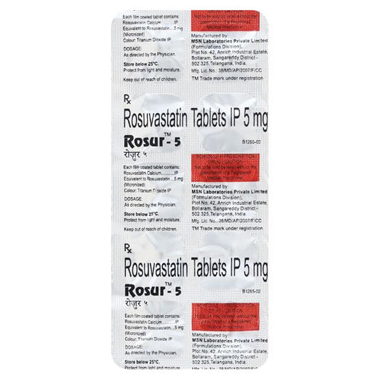 Rosur 5mg Tablet 10'S