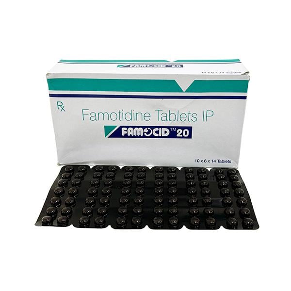 Famocid 20mg Tablet 14'S