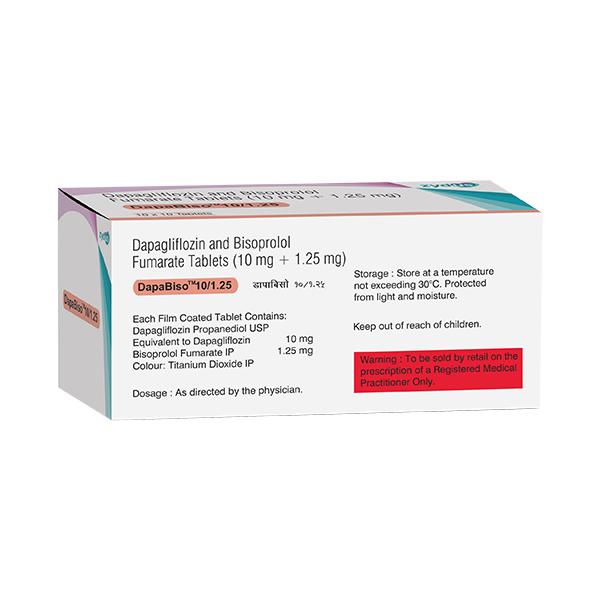 DAPABISO 10/1.25 Tablet 10's