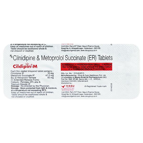 CILDIPIN M Tablet 10's
