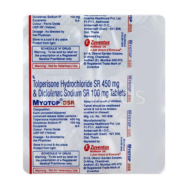 Myotop DSR Tablet 5'S