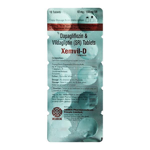 XEMVIL D Tablet 10's
