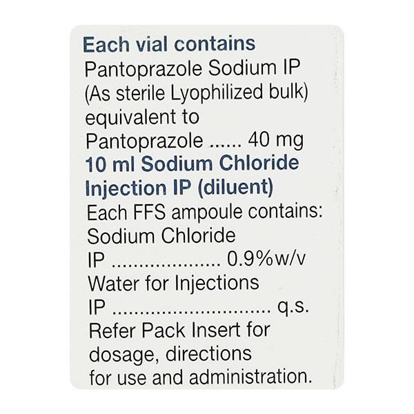 Pantosec 40mg Injection 10ml