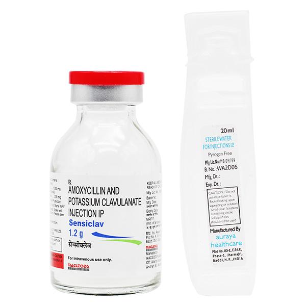 Sensiclav 1000/200mg Injection 1'S