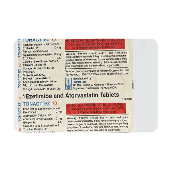 Tonact EZ 10mg Tablet 15'S