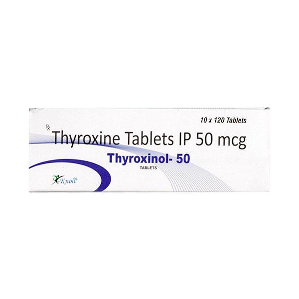 THYROXINOL 50 Tablet 120's
