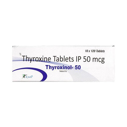 THYROXINOL 50 Tablet 120's