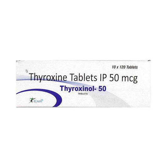 THYROXINOL 50 Tablet 120's